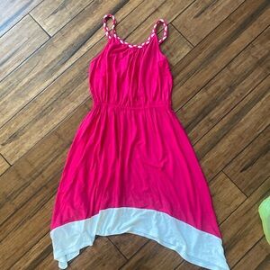 Nordstrom Sopranos Girls 12/14 pink dress